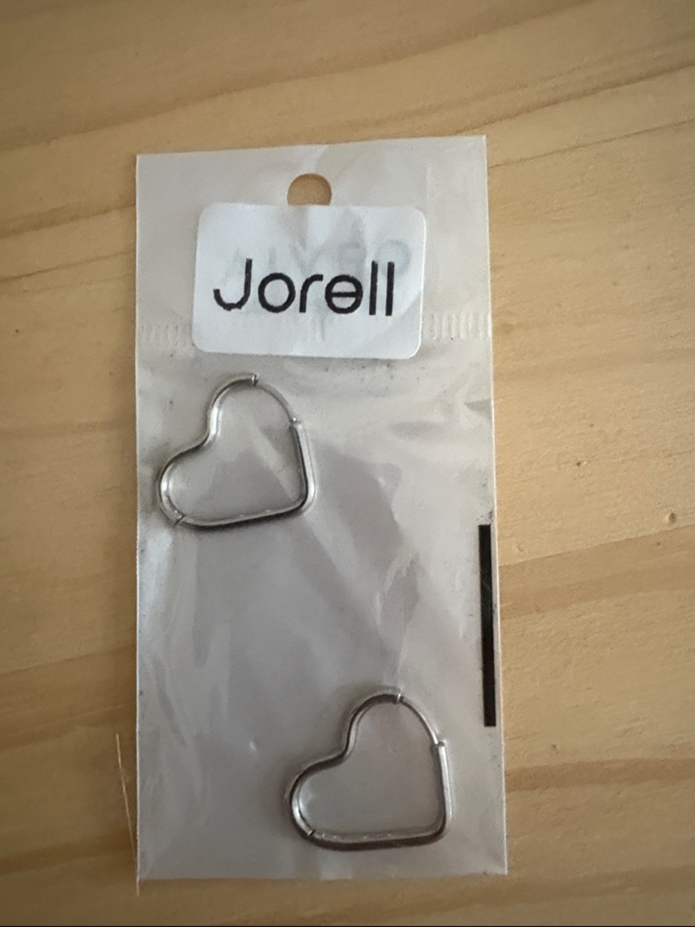 Stainless steeal Heart-Shaped Hoop Earrings